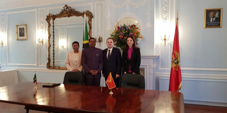ST. KITTS AND NEVIS SIGNS RECIPROCAL VISA EXEMPTION AGREEMENT WITH MONTENEGRO.