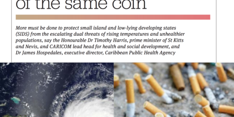 PRIME MINISTER HARRIS RENEWS CALLS FOR MORE RESOURCES TO COMBAT CLIMATE CHANGE AND NCDs