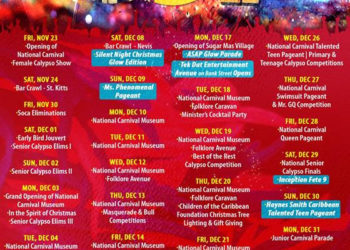 CARNIVAL IN ST. KITTS-NEVIS HAS TRANSFORMED OVER THE YEARS, SAYS MINISTER HAMILTON