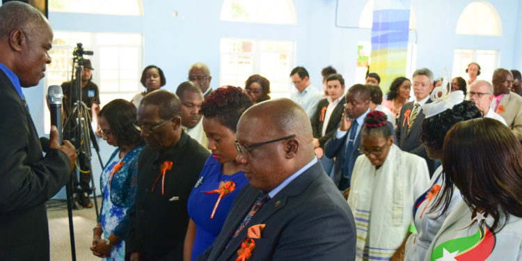 PRIME MINISTER HARRIS SAYS THANKS TO ALL THE NATION’S PRAYER WARRIORS
