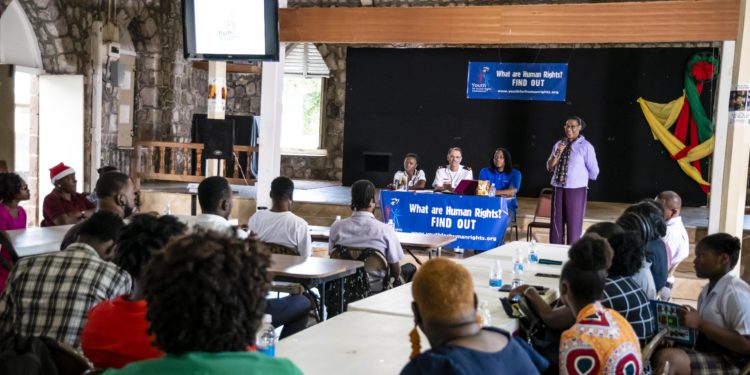 Youth for Human Rights International organization builds capacity with local stake holders