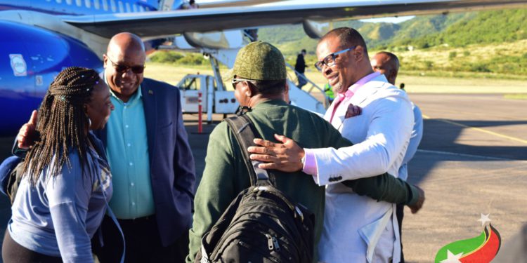 ST. KITTS-NEVIS WELCOMES SUN COUNTRY AIRLINES, AND LARGEST NUMBER OF FLIGHTS AND PASSENGERS IN ANY GIVEN DAY