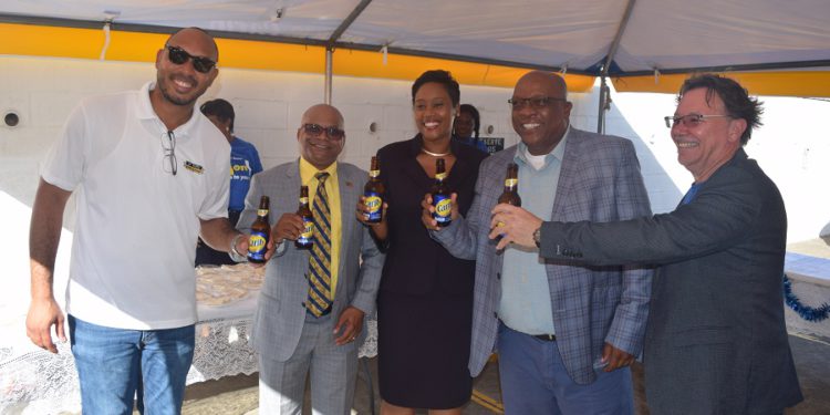 GOVERNMENT CONGRATULATES CARIB BREWERY (ST. KITTS AND NEVIS) LTD ON PRODUCTION OF ONE MILLION CASES IN A SINGLE YEAR