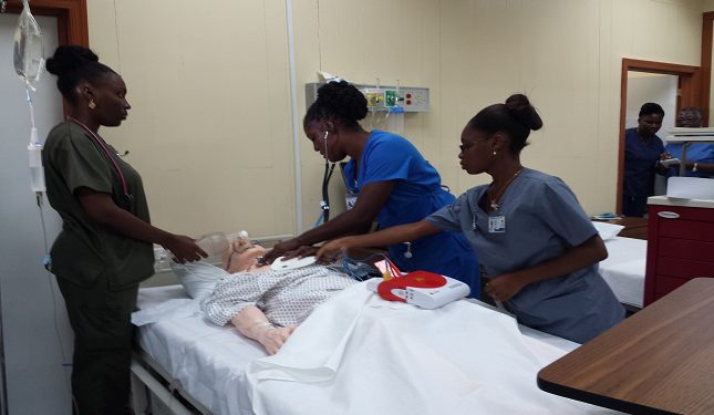 SIMULATION LAB AT CFBC PREPARES NURSING STUDENTS FOR REAL CLINICAL SETTINGS
