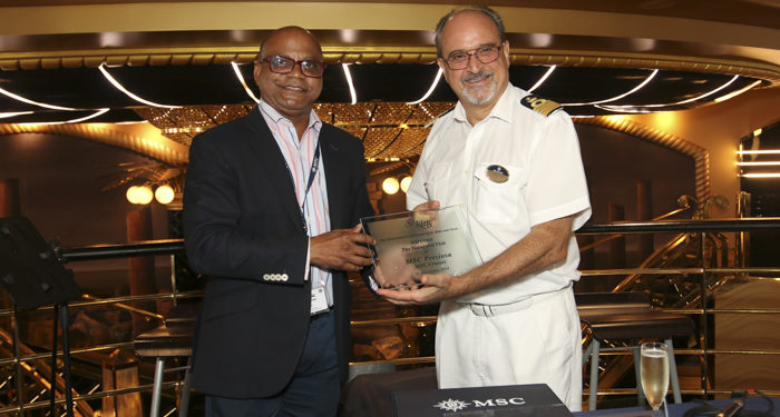 St. Kitts Commemorates Inaugural Call of the MSC Preziosa