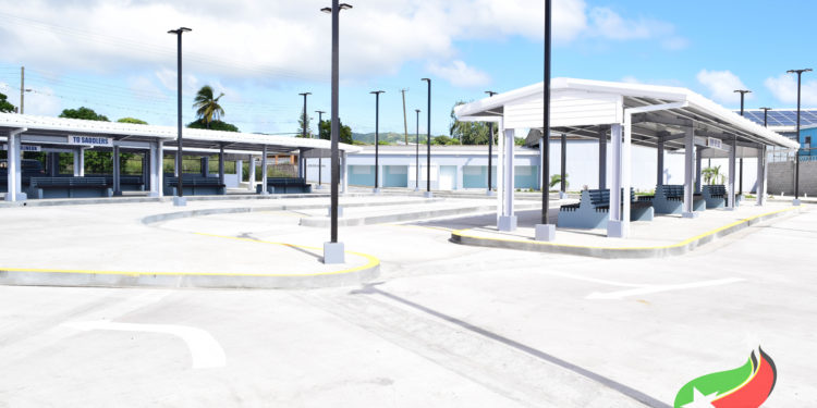 OPENING OF EAST LINE BUS TERMINAL MARKS ANOTHER MEANINGFUL STEP FORWARD IN ST. KITTS AND NEVIS UNDER PM HARRIS’ ADMINISTRATION (December 11th, 2018)