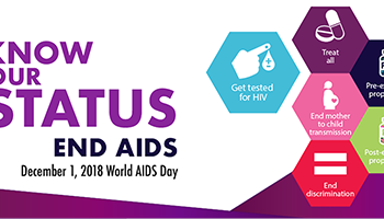 PAHO urges testing as the first step towards preventing HIV and halting the AIDS epidemic