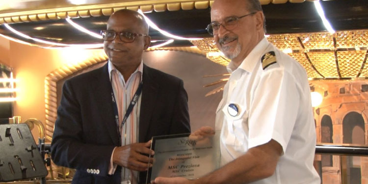 WITH THE FIRST-TIME ARRIVAL OF THE MSC PREZIOSA, ST. KITTS ADDS ANOTHER SHIP TO ITS PACKED CRUISE ITINERARY IN THE 2018/2019 CRUISE SEASON