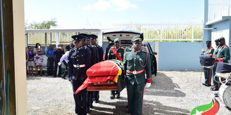 FORMER SPEAKER OF ST. KITTS-NEVIS NATIONAL ASSEMBLY, HON. IVAN BUCHANAN, CBE, FRSH, JP, LAID TO REST (1921-2019)