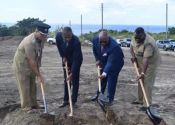 ST. KITTS-NEVIS GOVERNMENT BREAKS GROUND FOR $5 MILLION SANDY POINT POLICE STATION