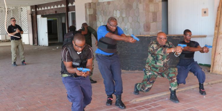 ROBUST TRAINING AGENDA TO ENHANCE LAW ENFORCEMENT CAPABILITIES IN ST. KITTS-NEVIS