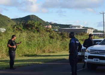 PM HARRIS SAYS RSS TROOPS WILL STAY IN ST. KITTS-NEVIS AS LONG AS LOCAL SECURITY HEADS DEEM IT NECESSARY