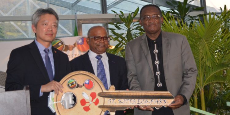 REPUBLIC OF CHINA (TAIWAN) OFFICIALLY TRANSFERS TO GOVERNMENT THE ST. KITTS ECO-PARK