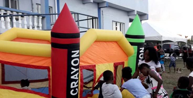 TABERNACLE AND STAPLETON POLICE SOCIALISE WITH AREA RESIDENTS