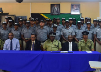 THIRTY-FOUR RECRUITS BEGIN JOURNEY TO BECOME POLICE OFFICERS IN ST. KITTS-NEVIS
