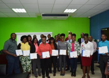 22 CIVIL SERVANTS IN ST. KITTS-NEVIS ARE NOW CERTIFIED INTERNAL CONTROLS RISK ANALYSTS