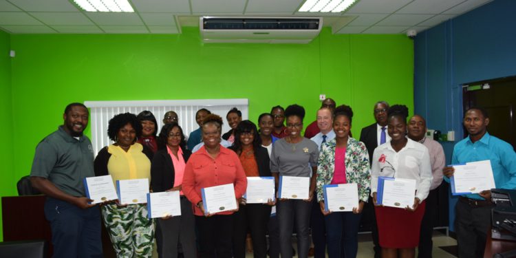 22 CIVIL SERVANTS IN ST. KITTS-NEVIS ARE NOW CERTIFIED INTERNAL CONTROLS RISK ANALYSTS