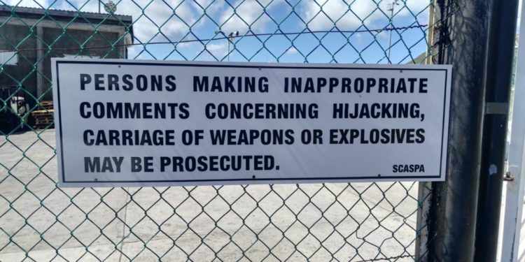 CIVIL AVIATION OFFICIAL URGES PUBLIC TO DESIST FROM USING LANGUAGE TO CREATE ALARM AND PANIC AT AIRPORTS