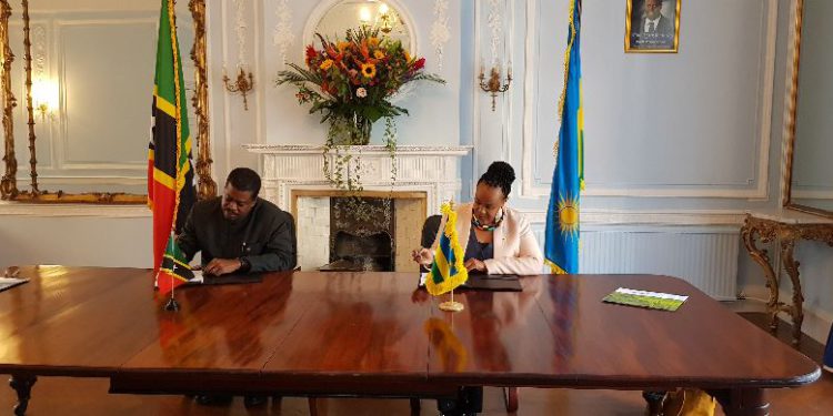 THE FEDERATION ESTABLISHES DIPLOMATIC RELATIONS WITH THE REPUBLIC OF RWANDA