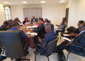 TEAM UNITY CABINET MEETS IN NEVIS