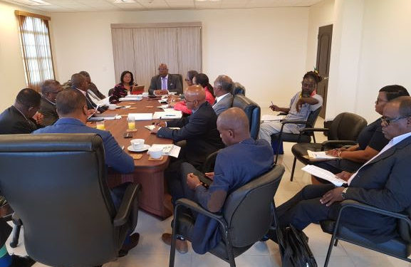 TEAM UNITY CABINET MEETS IN NEVIS