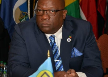 CARICOM CHAIRMAN DR. THE HON. TIMOTHY HARRIS HIGHLIGHTS THE THREATS FACING THE REGION’S FINANCIAL SERVICES