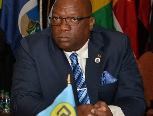 CARICOM CHAIRMAN DR. THE HON. TIMOTHY HARRIS HIGHLIGHTS THE THREATS FACING THE REGION’S FINANCIAL SERVICES