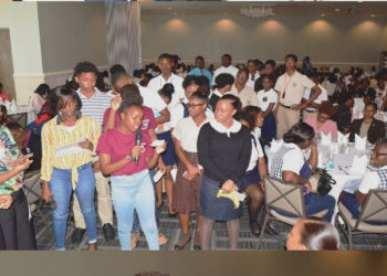 SENIOR MINISTER AMORY URGES YOUTH TO LIVE A LIFE OF POSITIVITY