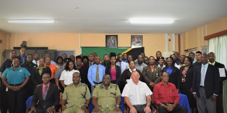 OFFICERS OF THE RSCNPF GRADUATE FROM EXTENSIVE LEADERSHIP, SUPERVISORY AND INVESTIGATIVE TRAINING COURSE