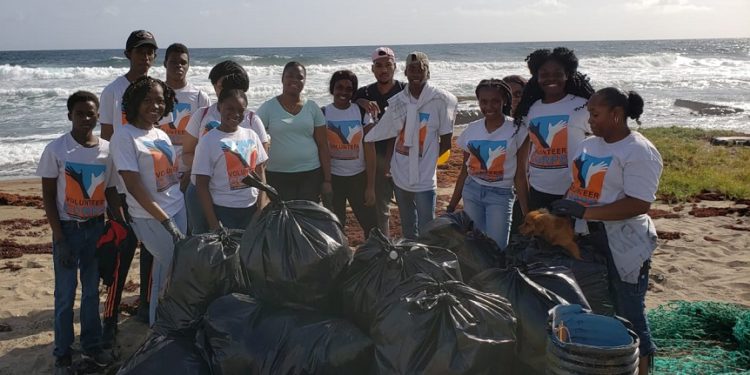 ST. KITTS-NEVIS YOUTH EMBRACING THE VALUE OF VOLUNTEERISM