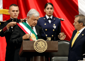 NEW PRESIDENT OF MEXICO MARKS FIRST 100 DAYS IN OFFICE
