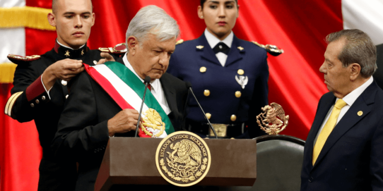 NEW PRESIDENT OF MEXICO MARKS FIRST 100 DAYS IN OFFICE