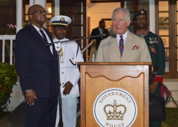 THEIR ROYAL HIGHNESSES LEAVE ST. KITTS AND NEVIS IMPRESSED WITH THE SOCIETY AND LEADERSHIP OF THE GOVERNMENT