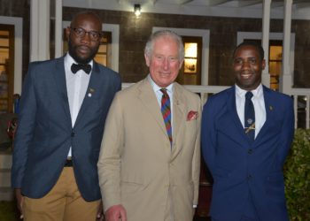 THE PRINCE OF WALES SALUTES YOUNG LEADERS FROM ST. KITTS AND NEVIS