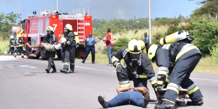 ROBUST TRAINING SCHEDULE TO ENHANCE OPERATIONS AT ST. KITTS AND NEVIS FIRE AND RESCUE SERVICES