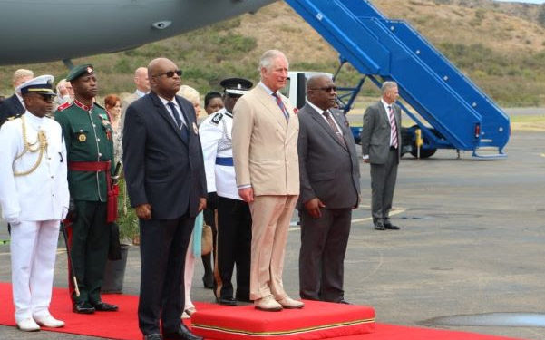  ST. KITTS AND NEVIS WELCOMES THE PRINCE OF WALES AND THE DUCHESS OF CORNWALL WITH FANFARE, HISTORY AND CULTURE