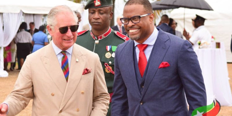AS A SMALL ISLAND STATE, ST. KITTS AND NEVIS PUNCHES WAY ABOVE ITS WEIGHT, DECLARES THE PRINCE OF WALES