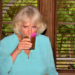 THE DUCHESS OF CORNWALL TREATED TO ROYAL RUM PUNCH AT THE HERMITAGE PLANTATION INN IN NEVIS