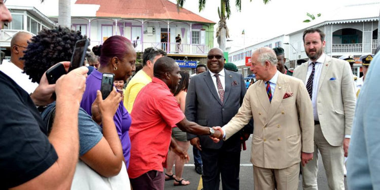 PM HARRIS THANKS THE PRINCE OF WALES AND THE DUCHESS OF CORNWALL FOR DRAWING GREATER ATTENTION TO FEDERATION AS FUNCTIONING AND VIBRANT SMALL STATE