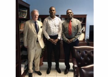 MINISTER RICHARDS DISCUSSES SKN’S UNESCO AGENDA WITH  AMBASSADOR AND SECRETARY GENERAL FOR UNESCO
