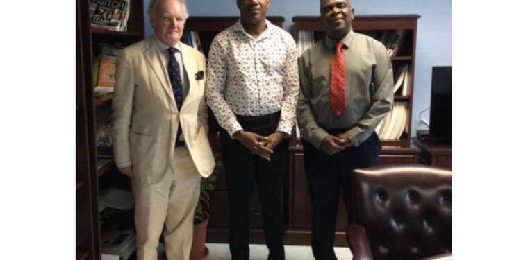 MINISTER RICHARDS DISCUSSES SKN’S UNESCO AGENDA WITH AMBASSADOR AND SECRETARY GENERAL FOR UNESCO