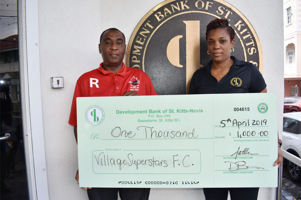 Development Bank rallies round Village Superstars as it wins first round 2019 CCCS matches in Curacao