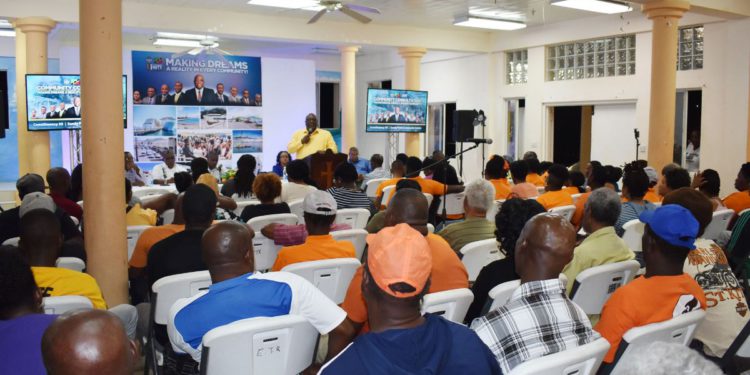 PRIME MINISTER HARRIS TO HEADLINE MASSIVE TOWN HALL MEETING IN EAST BASSETERRE