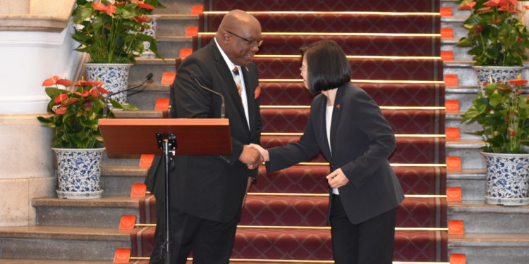 REPUBLIC OF CHINA (TAIWAN) CONFERS HIGHEST HONOUR ON PRIME MINISTER HARRIS