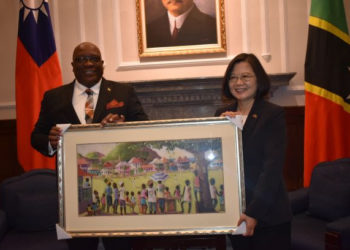 TAIWAN PRESIDENT HAILS RAPID PACE OF DEVELOPMENT IN ST. KITTS AND NEVIS UNDER THE TEAM UNITY GOVERNMENT   