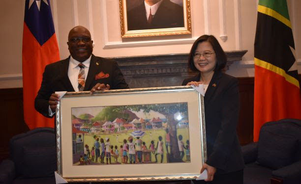 TAIWAN PRESIDENT HAILS RAPID PACE OF DEVELOPMENT IN ST. KITTS AND NEVIS UNDER THE TEAM UNITY GOVERNMENT