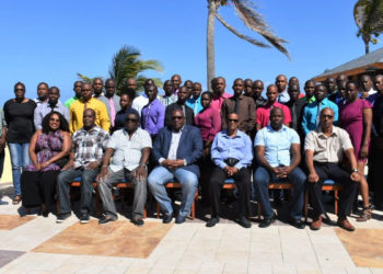 PM HARRIS SHOWS APPRECIATION TO POLICE RECRUITS WITH A SPECIAL EASTER MONDAY LUNCHEON