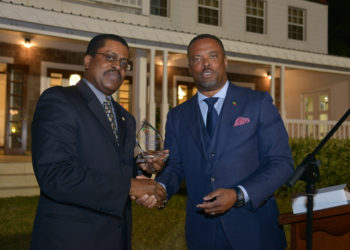 HIGH COMMISSIONER H.E. DR. KEVIN ISAAC AND AMBASSADOR H.E. DR. DAVID DOYLE AWARDED DURING DIPLOMATIC WEEK 2019 IN ST. KITTS-NEVIS