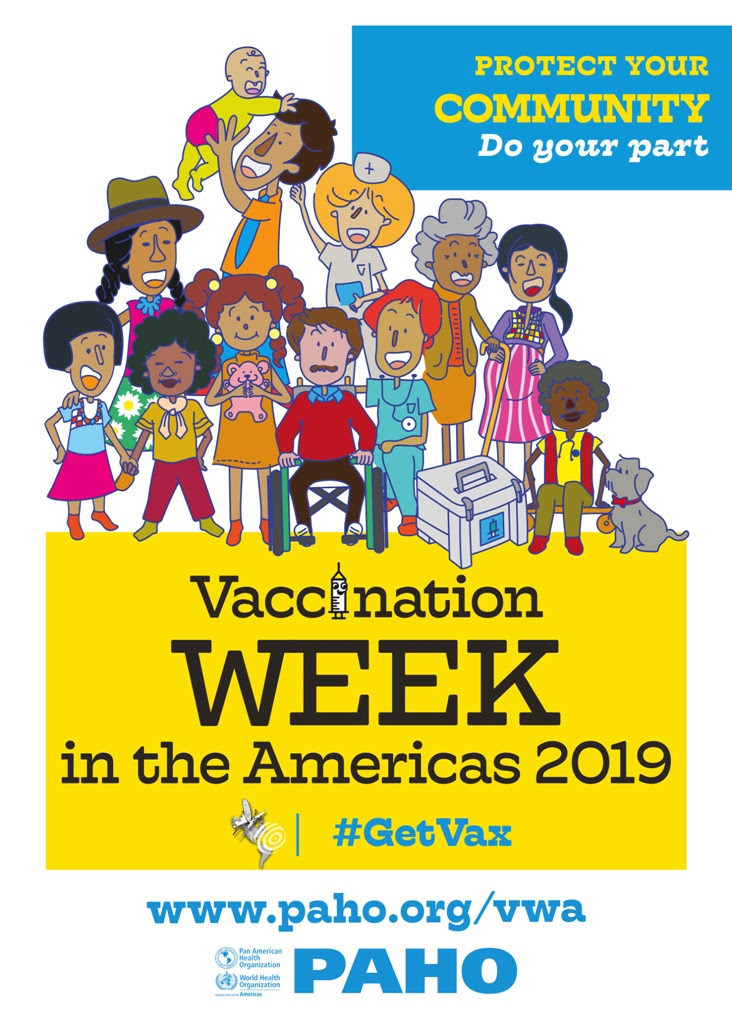 ST. KITTS-NEVIS OBSERVES VACCINATION WEEK 2019 WITH ACTIVITIES AIMED AT SENSITIZING AND RE-SENSITIZING PUBLIC ON BENEFITS OF GETTING VACCINATED