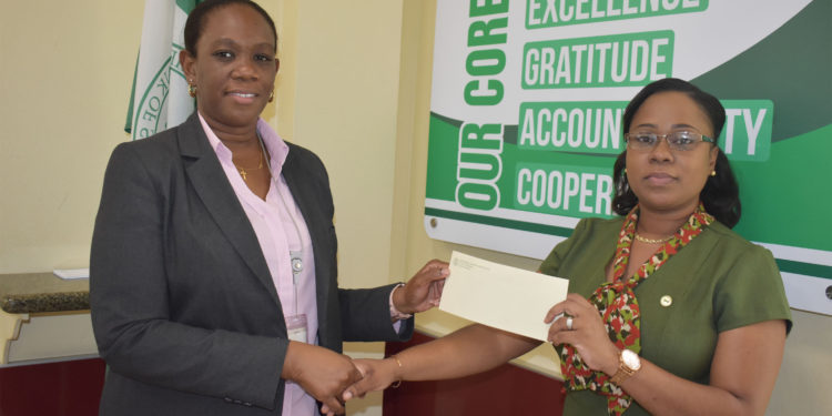 Old Girls’ School repairs: Development Bank makes a monetary contribution